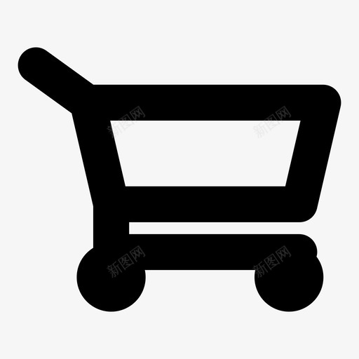 购物车购买携带图标svg_新图网 https://ixintu.com 商业 市场 携带 支付 购买 购物车