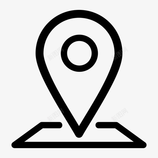 位置地图标记导航svg_新图网 https://ixintu.com pin 位置 地图标记 导航 附近