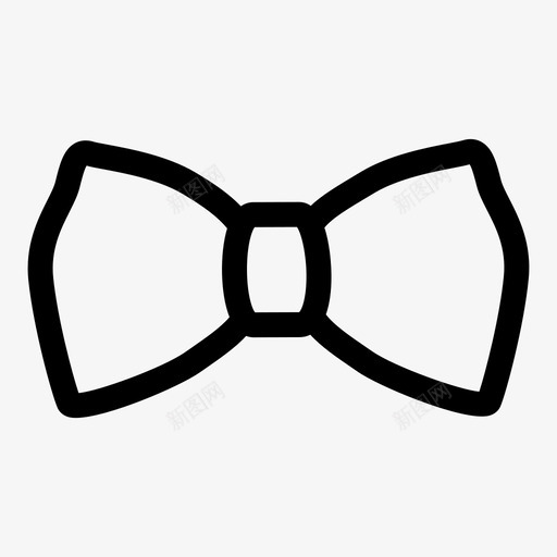 领结配件衣服图标svg_新图网 https://ixintu.com 衣服 配件 领结