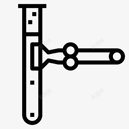 试管化学科学图标svg_新图网 https://ixintu.com 化学 科学 试管