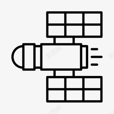 卫星天文学星系图标图标