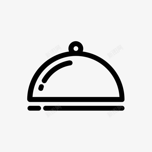 餐具食物厨房图标svg_新图网 https://ixintu.com 厨房 食物 餐具 餐厅