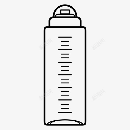 运动水瓶健身瓶运动瓶图标svg_新图网 https://ixintu.com 健身瓶 健身跑 水瓶 运动水瓶 运动瓶