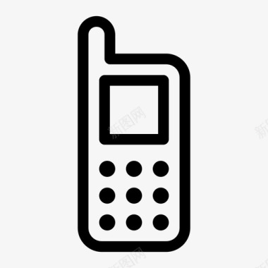 手机复古手机转盘图标图标