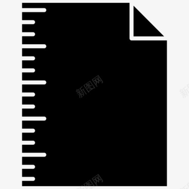 纸张大小文档大小pdf阅读器应用程序实体图标图标