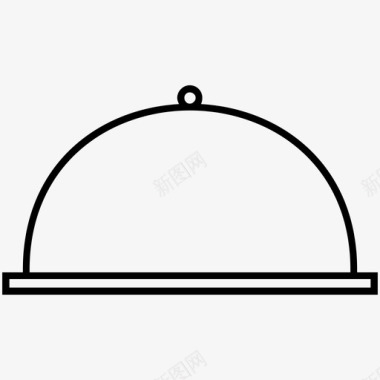 食品餐具食物金字塔图标图标