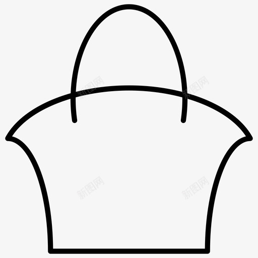 手袋钱包美容工具图标svg_新图网 https://ixintu.com 手袋 美容工具 钱包