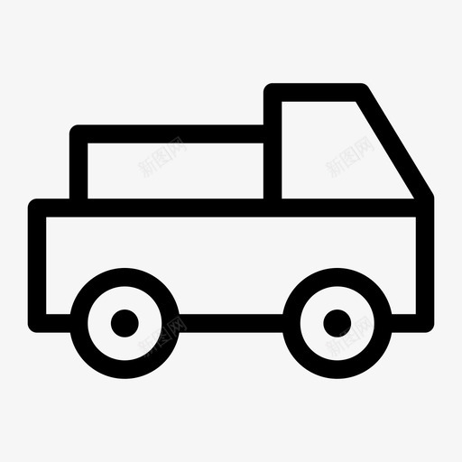 汽车运输箱子交货图标svg_新图网 https://ixintu.com 交货 包装 汽车运输 箱子 运输媒介
