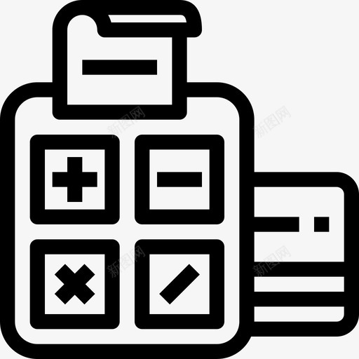 信用卡支付会计银行图标svg_新图网 https://ixintu.com 会计 信用卡 信用卡支付 银行 银行和支付