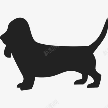 狗动物猎犬图标图标
