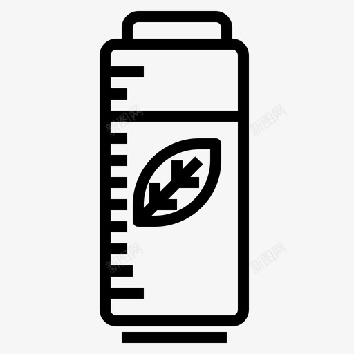 电池环保再利用图标svg_新图网 https://ixintu.com 再利用 环保 生态电源 电池