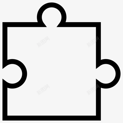 拼图块挑战问题图标svg_新图网 https://ixintu.com 基本网页图标5 拼图块 挑战 解决方案 问题