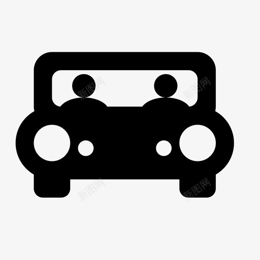 汽车家庭交通工具图标svg_新图网 https://ixintu.com 交通工具 家庭 汽车 车辆
