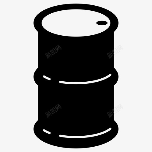 桶桶桶金属桶图标svg_新图网 https://ixintu.com 桶 桶桶 油 金属桶