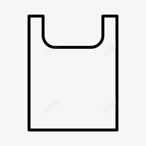 采购产品塑料袋塑料袋配件图标svg_新图网 https://ixintu.com 一次性袋子 塑料袋 袋子 购物袋 配件 采购产品塑料袋