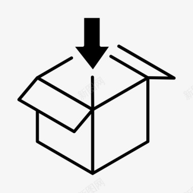 货物条形码交货图标图标