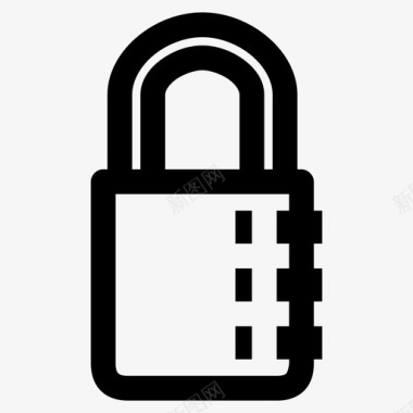 锁定密码保护图标图标