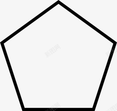 五边形几何体多边形图标图标