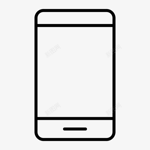 手机设备iphone图标svg_新图网 https://ixintu.com iphone 手机 智能手机 设备