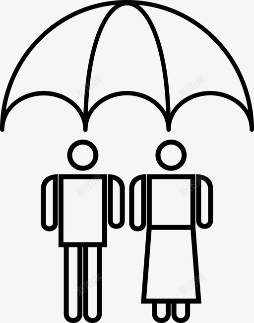 个人保险家庭保险图标svg_新图网 https://ixintu.com 个人保险 家庭保险