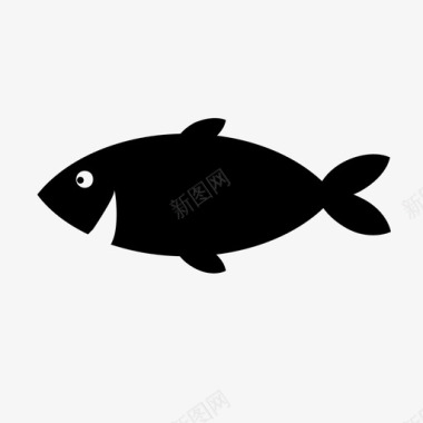 鱼动物有趣图标图标