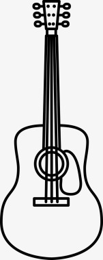 吉他原声古典图标图标