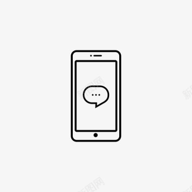 iphone聊天语音泡泡图标图标