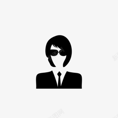 女商人头像导演图标图标