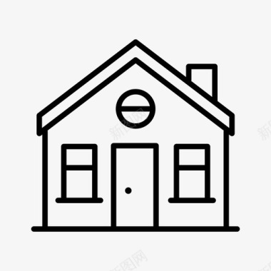 甜蜜的家住宅房子图标图标