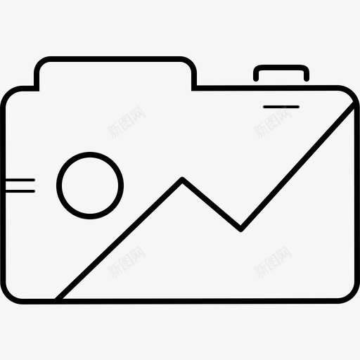 照片应用程序相机图标svg_新图网 https://ixintu.com 图片 智能手机 照片应用程序 相机