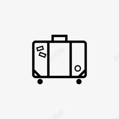 行李假日旅行箱图标图标