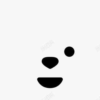 快乐熊表情图标图标