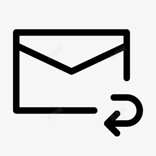 回复电子邮件消息发送图标svg_新图网 https://ixintu.com 发送 回复电子邮件 消息 电子邮件线路