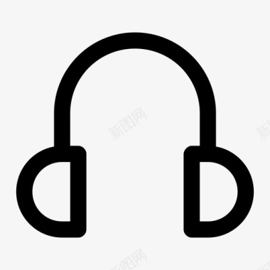 音乐客户服务设备图标图标