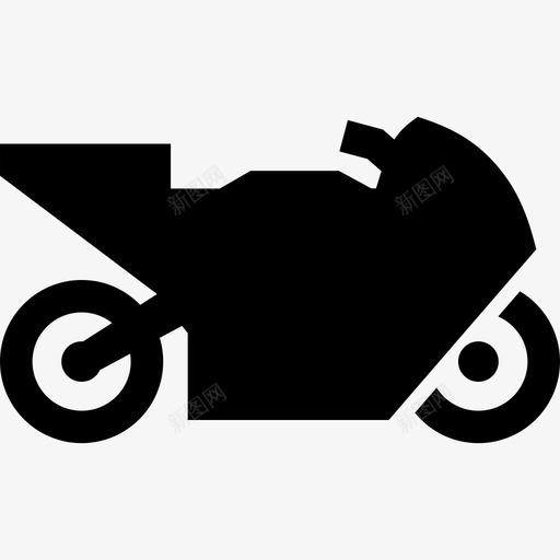 摩托车巡洋舰赛车图标svg_新图网 https://ixintu.com 巡洋舰 摩托车 赛车 超级摩托车 运输和物流