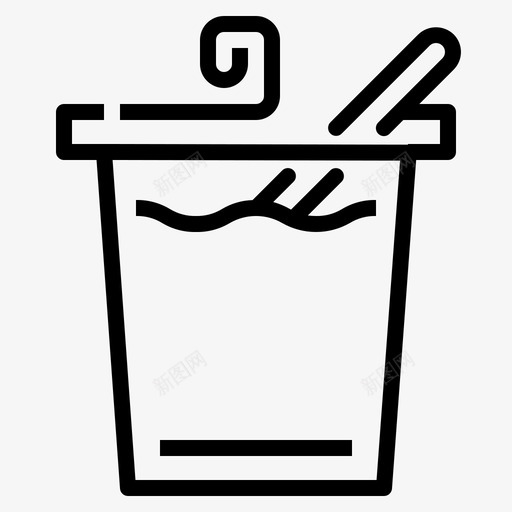 酸奶碗奶油图标svg_新图网 https://ixintu.com 勺子 奶油 碗 酸奶 酸奶杯 食物和饮料