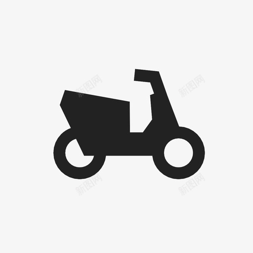 摩托车自行车轻便摩托车图标svg_新图网 https://ixintu.com 摩托车 自行车 轮胎 轻便摩托车