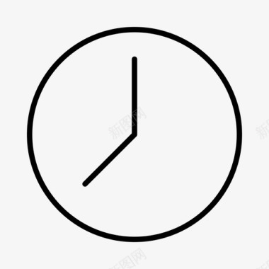 时间时钟定时器图标图标