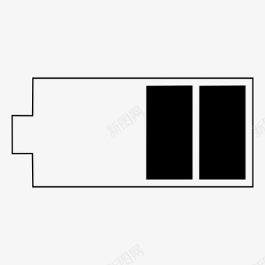 电池一半电池充电电池功率图标图标