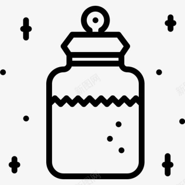 药水瓶子童话图标图标