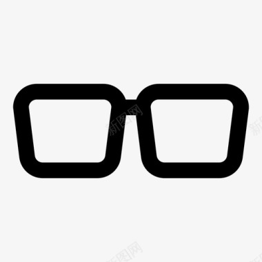 眼镜规格太阳镜图标图标
