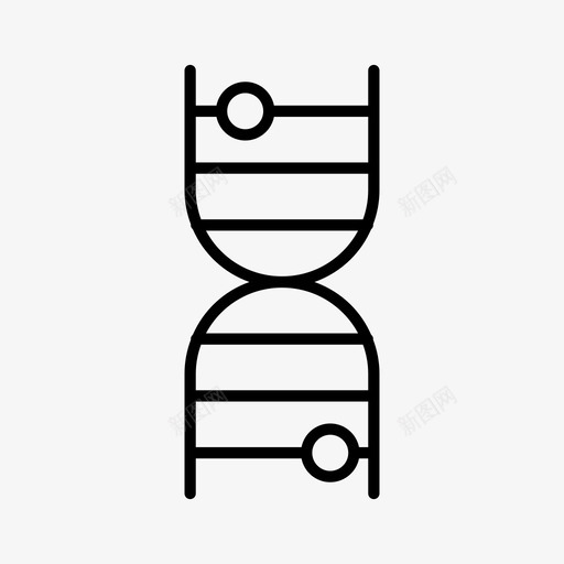 dna染色体dna链图标svg_新图网 https://ixintu.com dna dna链 染色体 科学技术