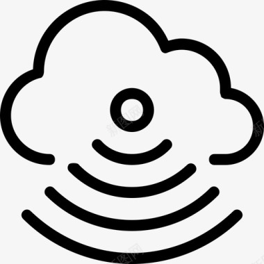 云信号数据库服务器图标图标
