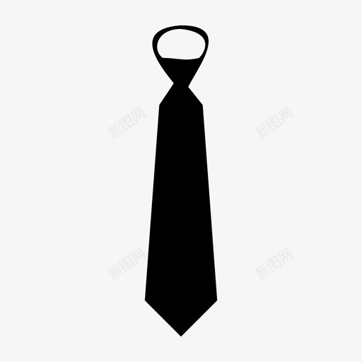 领带领巾围巾图标svg_新图网 https://ixintu.com 围巾 领巾 领带