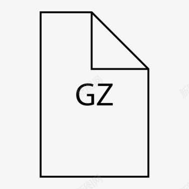 gz存档文件图标图标