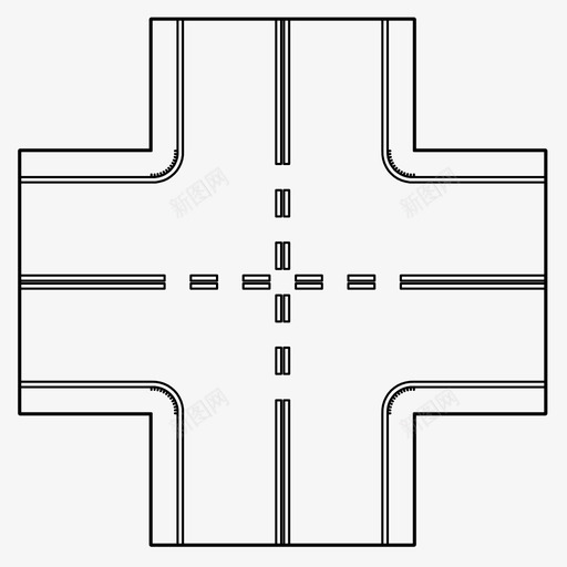 穿越决断驾驶图标svg_新图网 https://ixintu.com 决断 穿越 路径 路线 道路 驾驶