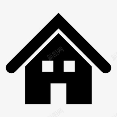 房子开发商家图标图标