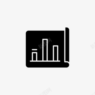 营销蓝图分析数据图标图标