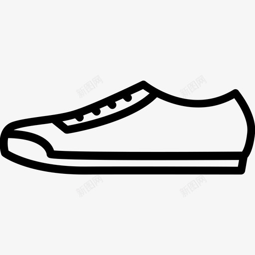 鞋运动跑步图标svg_新图网 https://ixintu.com 女装 跑步 运动 运动鞋 鞋