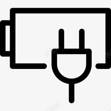 充电电池电动图标图标